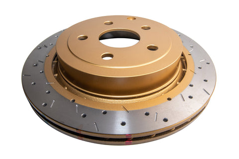 2008-2009 Pontiac G8 & More | DBA 4000 Series XS Cross-Drilled/Slotted Brake Rotor [Rear] | DBA42029XS