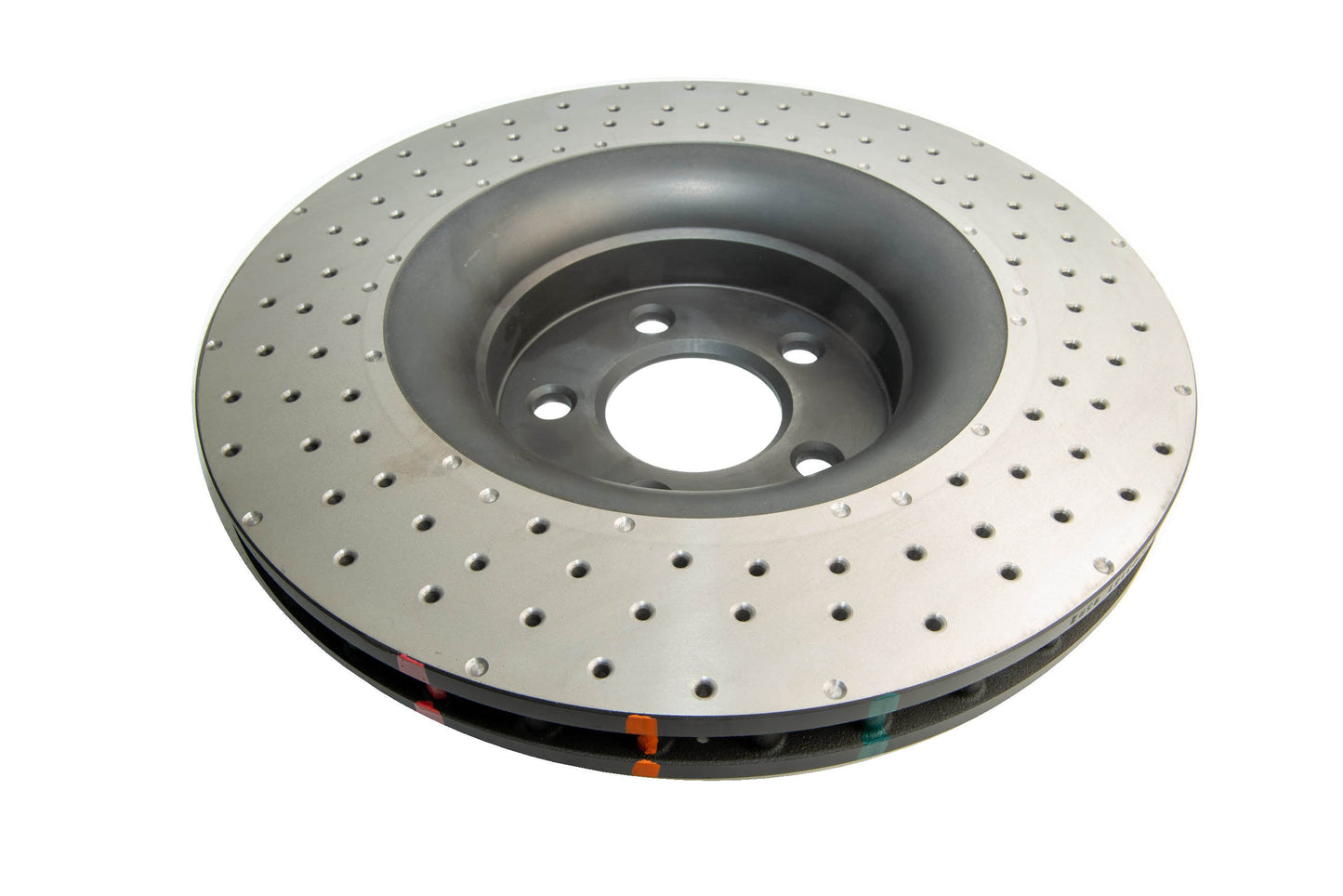 2017-2018 Ford Mustang & More | DBA 4000 Series Cross-Drilled/Dimpled WAVE Disc Brake Rotor [Front] | DBA42164XD
