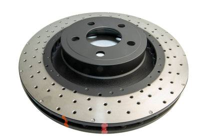 2017-2018 Ford Mustang & More | DBA 4000 Series Cross-Drilled/Dimpled WAVE Disc Brake Rotor [Front] | DBA42164XD