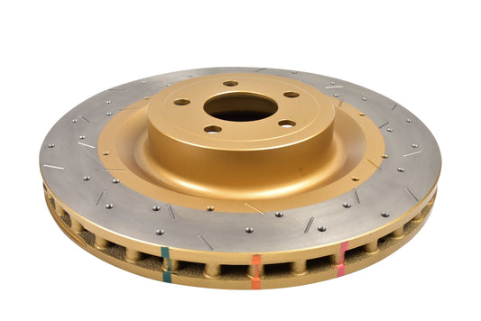 2017-2018 Ford Mustang & More | DBA 4000 Series XS Cross-Drilled/Slotted Brake Rotor [Front] | DBA42166XS