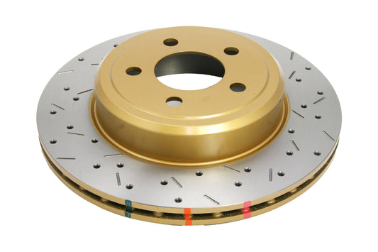 2005-2008 Chrysler 300 & More | DBA 4000 Series XS Cross-Drilled/Slotted Brake Rotor [Rear] | DBA42439XS