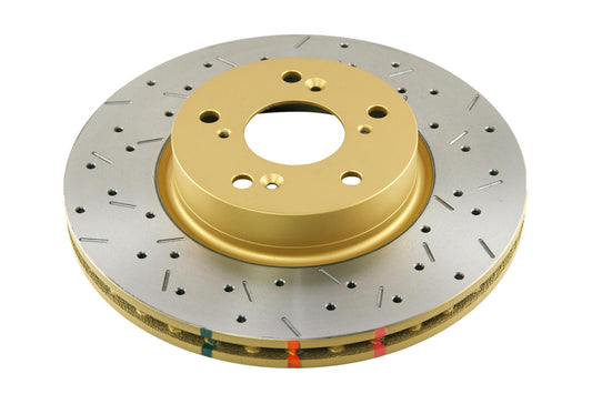 2001 Acura Integra Type R | DBA 4000 Series XS Cross-Drilled/Slotted Brake Rotor [Front] | DBA42508XS