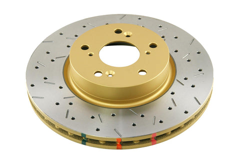 2001 Acura Integra Type R | DBA 4000 Series XS Cross-Drilled/Slotted Brake Rotor [Front] | DBA42508XS