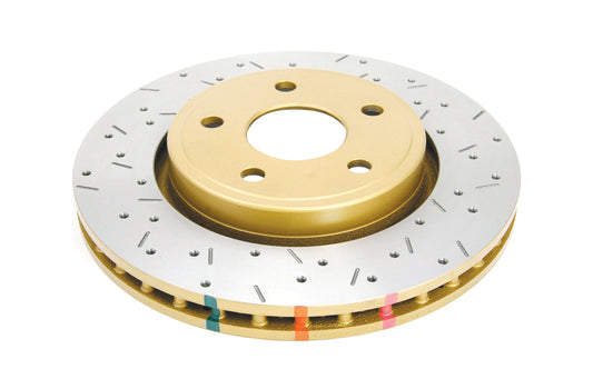 2005-2008 Jeep Grand Cherokee & More | DBA 4000 Series XS Cross-Drilled/Slotted Brake Rotor [Front] | DBA42530XS