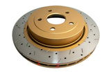 2006-2008 Jeep Grand Cherokee | DBA 4000 Series XS Cross-Drilled/Slotted Brake Rotor [Rear] | DBA42533XS