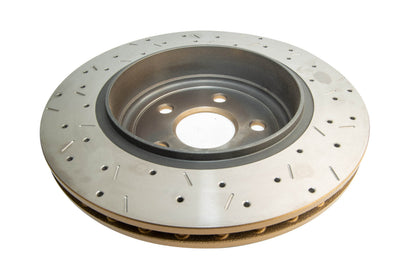 2015-2016 Jeep Grand Cherokee & More | DBA 4000 Series XS Cross-Drilled/Slotted Brake Rotor [Rear] | DBA42633XS