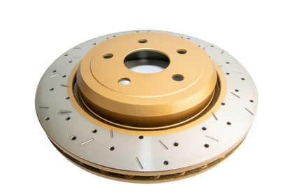 2015-2016 Jeep Grand Cherokee & More | DBA 4000 Series XS Cross-Drilled/Slotted Brake Rotor [Rear] | DBA42633XS