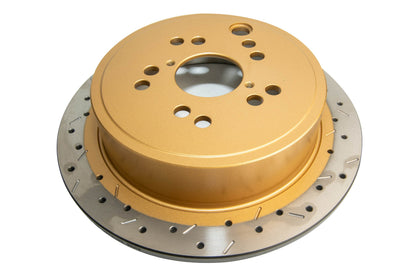 2009-2013 Subaru Forester & More | DBA 4000 Series XS Cross-Drilled/Slotted Brake Rotor [Rear] | DBA42659XS-10