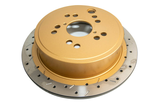 2009-2013 Subaru Forester & More | DBA 4000 Series XS Cross-Drilled/Slotted Brake Rotor [Rear] | DBA42659XS-10