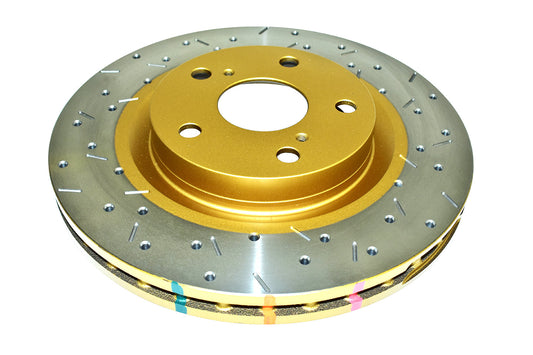 2013-2018 Toyota Avalon & More | DBA 4000 Series XS Cross-Drilled/Slotted Brake Rotor [Front] | DBA42709XS