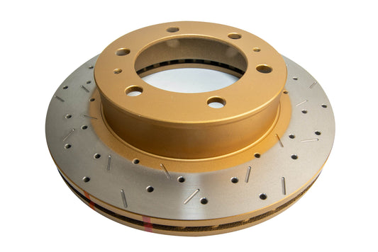 2005-2011 Toyota 4Runner Limited & More | DBA 4000 Series XS Cross-Drilled/Slotted Brake Rotor [Front] | DBA42714XS