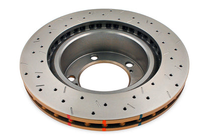 2013-2017 Toyota Land Cruiser & More | DBA 4000 Series XS Cross-Drilled/Slotted Brake Rotor [Front] | DBA42722XS