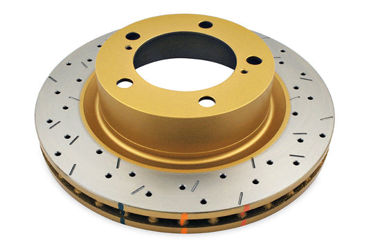 2013-2017 Toyota Land Cruiser & More | DBA 4000 Series XS Cross-Drilled/Slotted Brake Rotor [Front] | DBA42722XS
