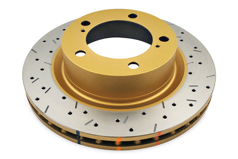 2013-2017 Toyota Land Cruiser & More | DBA 4000 Series XS Cross-Drilled/Slotted Brake Rotor [Front] | DBA42722XS