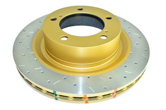 2008-2011 Scion xD & More | DBA 4000 Series XS Cross-Drilled/Slotted Brake Rotor [Front] | DBA42724XS