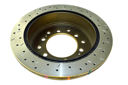 2020-2022 Toyota 4Runner & More | DBA 4000 Series XS Cross-Drilled/Slotted Brake Rotor [Rear] | DBA42737XS