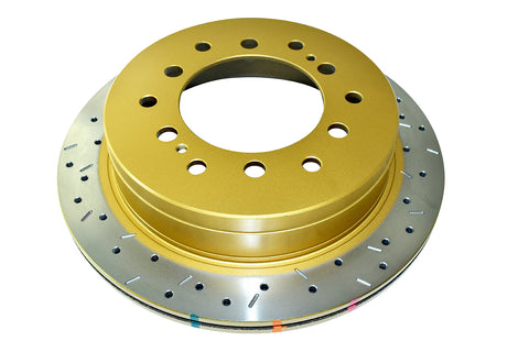 2020-2022 Toyota 4Runner & More | DBA 4000 Series XS Cross-Drilled/Slotted Brake Rotor [Rear] | DBA42737XS