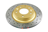 2003-2008 Mazda 6 & More | DBA 4000 Series XS Cross-Drilled/Slotted Brake Rotor [Rear] | DBA42951XS