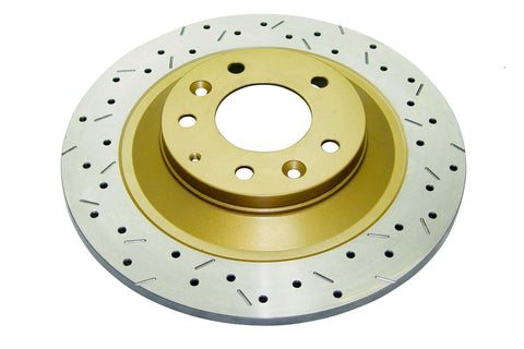 2006-2007 Mazda 6 | DBA 4000 Series XS Cross-Drilled/Slotted Brake Rotor [Rear] | DBA42961XS