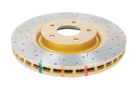 2005-2008 Chevrolet Corvette & More | DBA 4000 Series XS Cross-Drilled/Slotted Brake Rotor [Front] | DBA42990XS