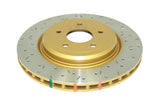 2006-2008 Chevrolet Corvette & More | DBA 4000 Series XS Cross-Drilled/Slotted Brake Rotor [Rear] | DBA42993XS