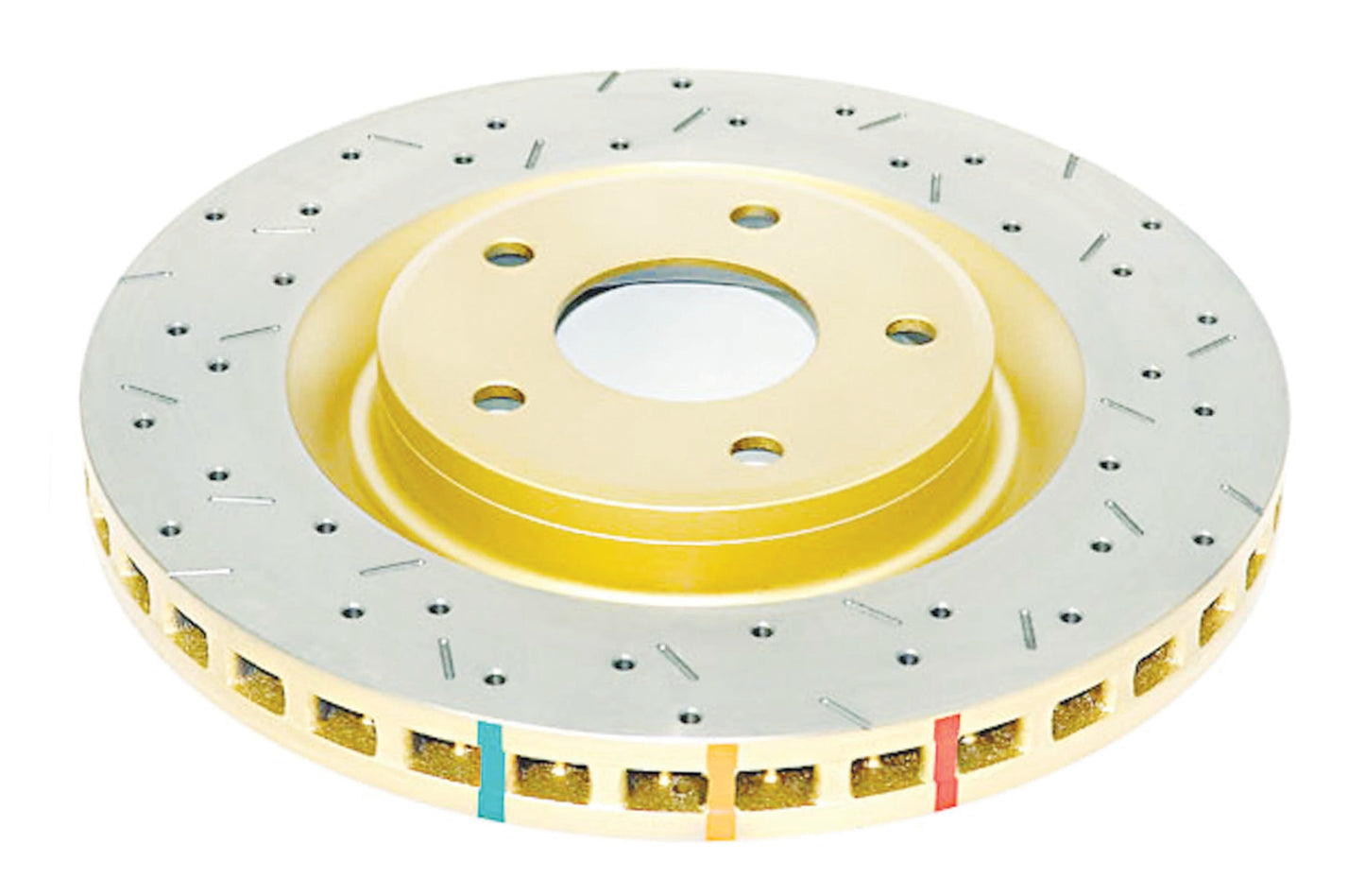 1999-2008 Chevrolet Corvette & More | DBA 4000 Series XS Cross-Drilled/Slotted Brake Rotor [Front] | DBA42994XS