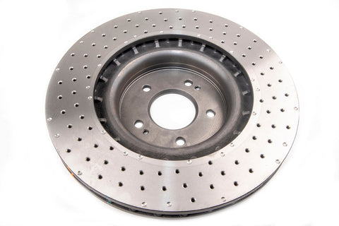 2020-2022 Kia Stinger | DBA 4000 Series Cross-Drilled/Dimpled [Front] | DBA43342XD