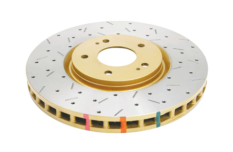 2003-2006 Mitsubishi Lancer | DBA 4000 Series XS Cross-Drilled/Slotted Brake Rotor [Front] | DBA4418XS