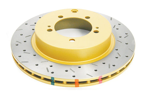 2003-2006 Mitsubishi Lancer | DBA 4000 Series XS Cross-Drilled/Slotted Brake Rotor [Rear] | DBA4419XS