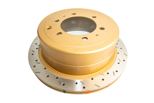 1993-1997 Toyota Land Cruiser | DBA 4000 Series XS Cross-Drilled/Slotted Brake Rotor [Rear] | DBA4786XS