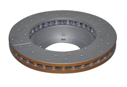 1998-2007 Toyota Land Cruiser & More | DBA 4000 Series XS Cross-Drilled/Slotted Brake Rotor [Front] | DBA4788XS