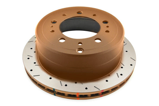 1998-2007 Toyota Land Cruiser & More | DBA 4000 Series XS Cross-Drilled/Slotted Brake Rotor [Rear] | DBA4789XS
