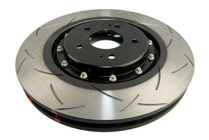 2008 Mitsubishi Lancer & More | DBA 5000 Series Fully Assembled 2-Piece T3 Slot Brake Rotor [Front] | DBA52224V2BLKS