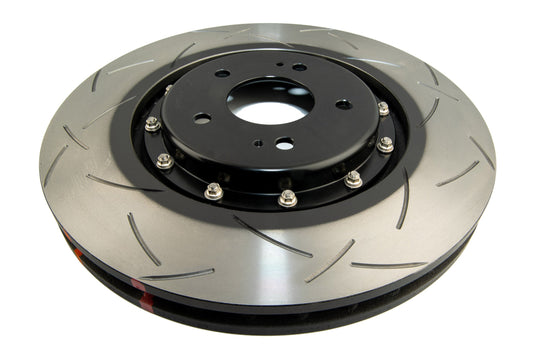 2008 Mitsubishi Lancer & More | DBA 5000 Series Fully Assembled 2-Piece T3 Slot Brake Rotor [Front] | DBA52224V2BLKS