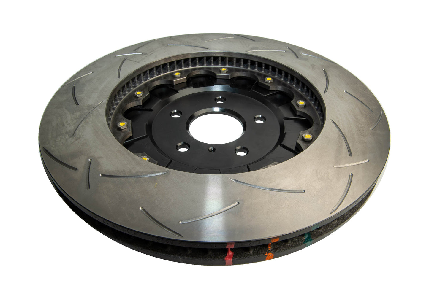 2015-2016 Nissan GT-R & More | DBA 5000 Series Fully Assembled 2-Piece T3 Slot Brake Rotor [Front] | DBA52379BLKLS
