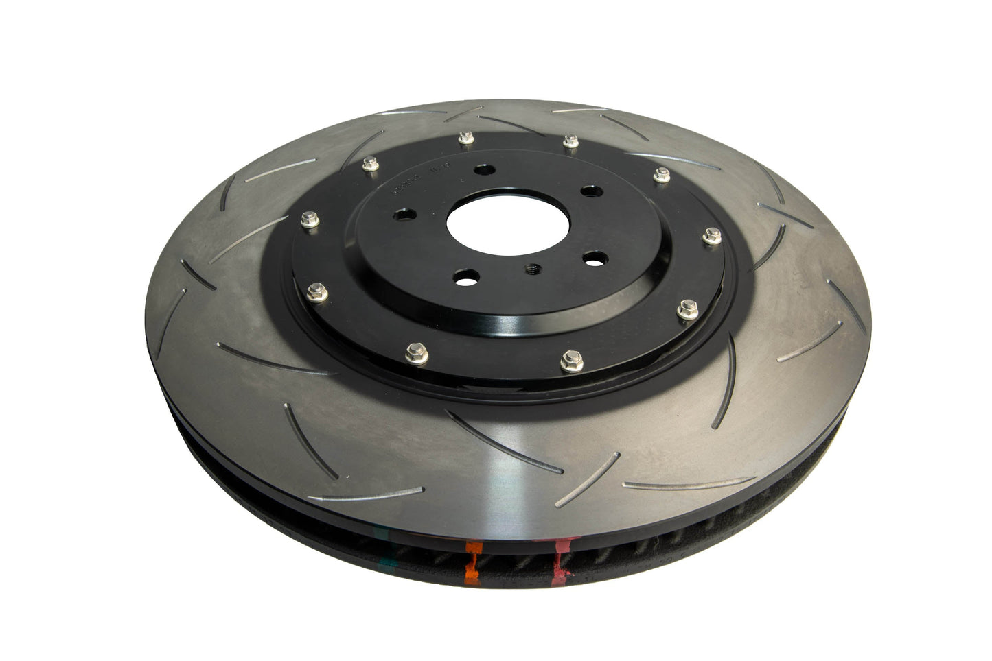 2015-2016 Nissan GT-R & More | DBA 5000 Series Fully Assembled 2-Piece T3 Slot Brake Rotor [Front] | DBA52379BLKLS