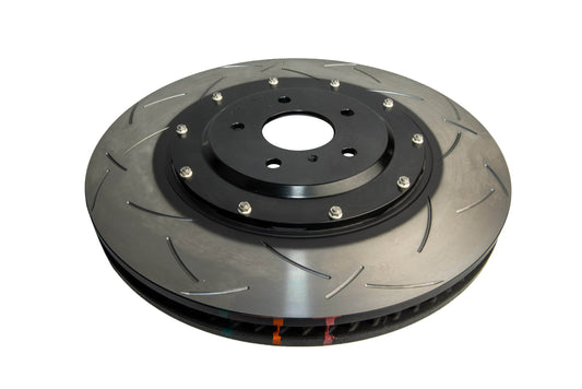 2015-2016 Nissan GT-R & More | DBA 5000 Series Fully Assembled 2-Piece T3 Slot Brake Rotor [Front] | DBA52379BLKLS