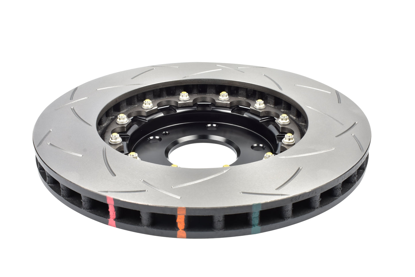 2012-2017 Hyundai Azera & More | DBA 5000 Series Fully Assembled 2-Piece T3 Slot Brake Rotor [Front] | DBA52472BLKS