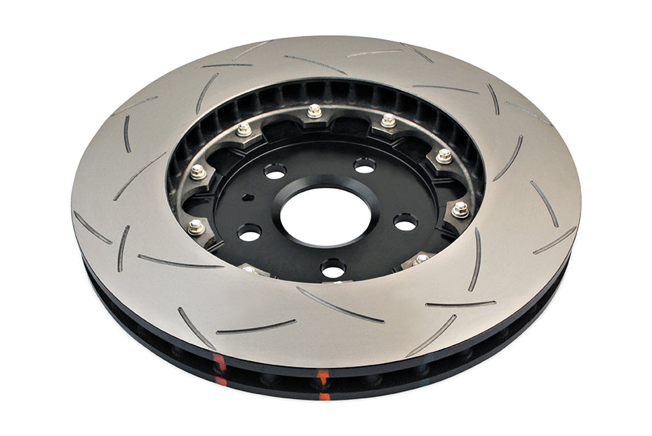 2014-2017 Chevrolet SS & More | DBA 5000 Series Fully Assembled 2-Piece T3 Slot Brake Rotor [Front] | DBA52604BLKS