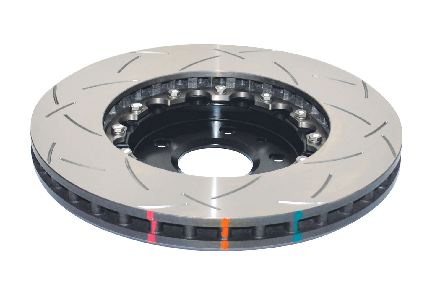 2017-2018 Chevrolet Corvette | DBA 5000 Series Fully Assembled 2-Piece T3 Slot Brake Rotor [Front] | DBA52762BLKS