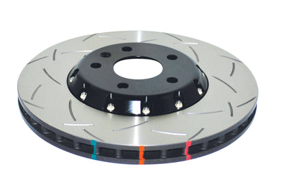 2017-2018 Chevrolet Corvette | DBA 5000 Series Fully Assembled 2-Piece T3 Slot Brake Rotor [Front] | DBA52762BLKS