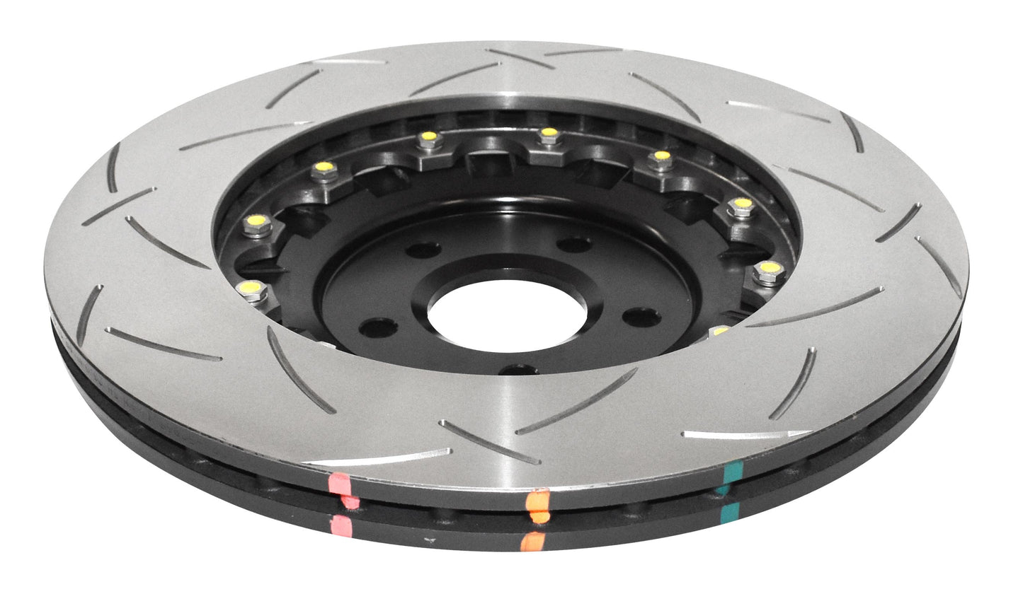 2016 Ford Focus & More | DBA 5000 Series Fully Assembled 2-Piece T3 Slot Brake Rotor [Front] | DBA52968BLKS