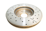 1991-1998 Mazda Protege & More | DBA Street Series Gold Cross-Drilled/Slotted Brake Rotor [Rear | Front] | DBA533X