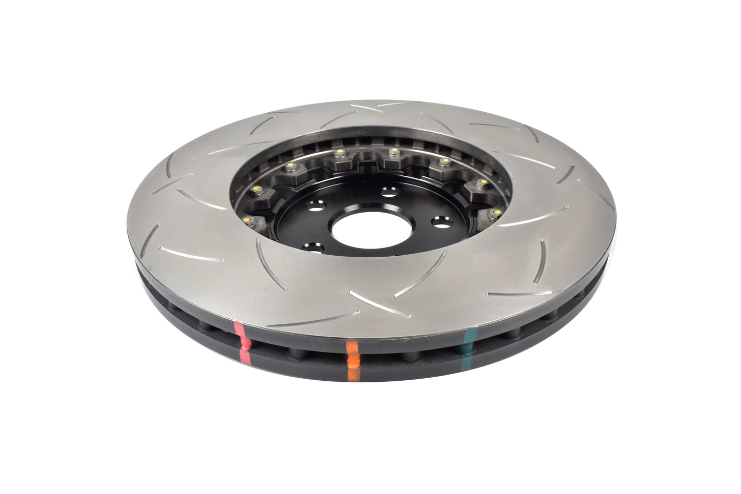 2018 Jeep Grand Cherokee | DBA 5000 Series Fully Assembled 2-Piece T3 Slot Brake Rotor [Front] | DBA53919BLKS