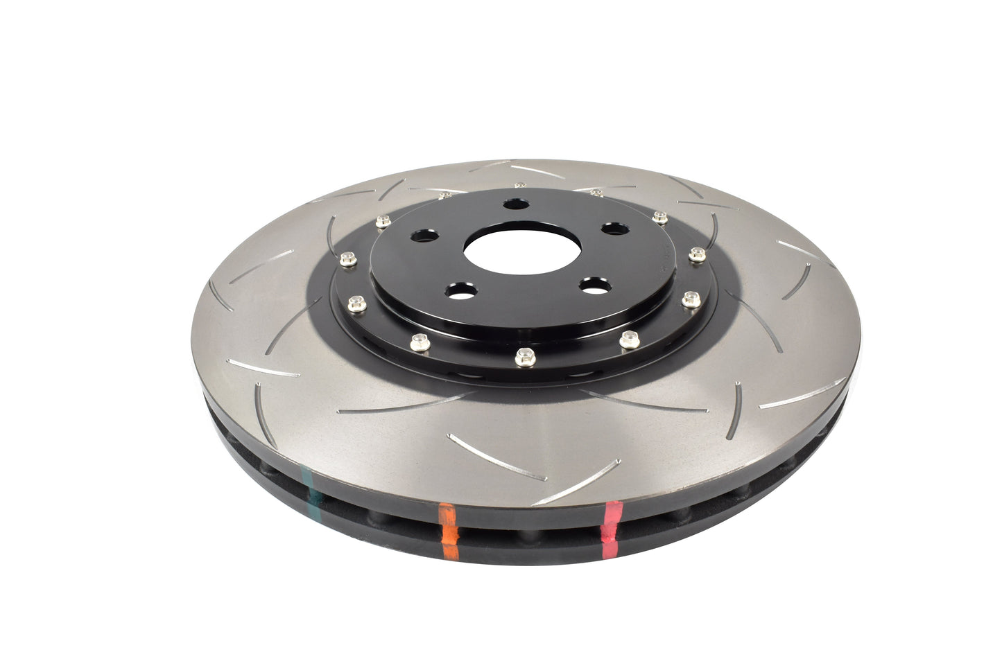 2018 Jeep Grand Cherokee | DBA 5000 Series Fully Assembled 2-Piece T3 Slot Brake Rotor [Front] | DBA53919BLKS