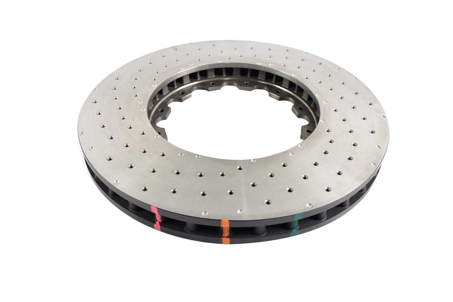 2021-2022 Chevrolet Camaro & More | DBA 5000 Series Fully Assembled 2-Piece Cross-Drilled/Dimpled Brake Rotor [Front] | DBA53940.1XD