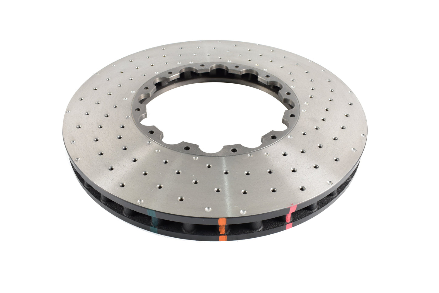 2021-2022 Chevrolet Camaro & More | DBA 5000 Series Fully Assembled 2-Piece Cross-Drilled/Dimpled Brake Rotor [Front] | DBA53940.1XD