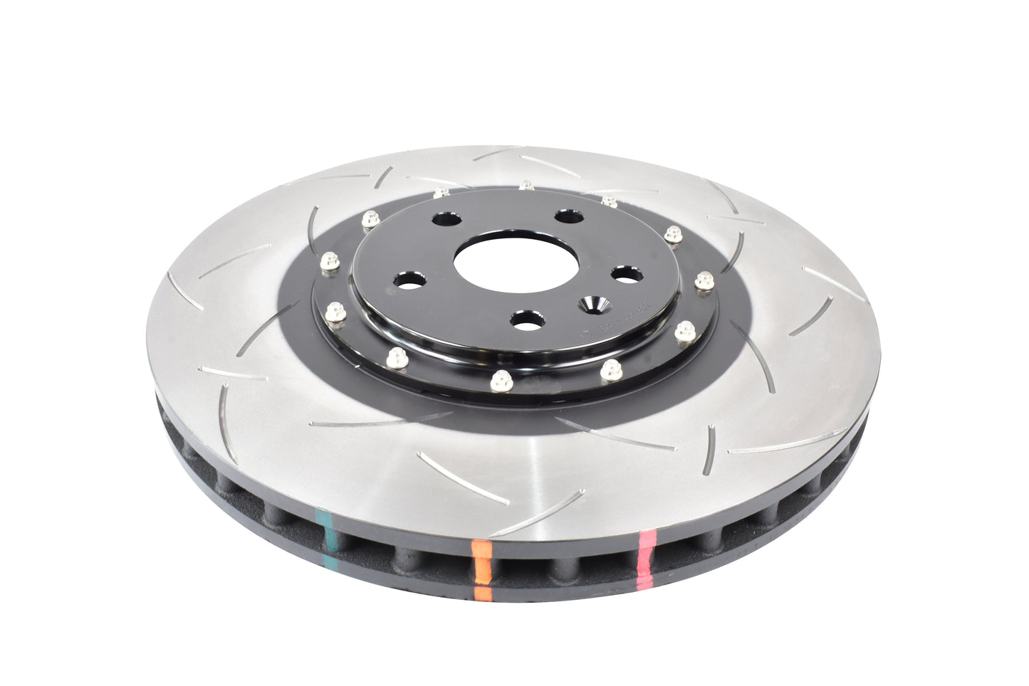 2021-2022 Chevrolet Camaro & More | DBA 5000 Series Fully Assembled 2-Piece T3 Slot Brake Rotor [Front] | DBA53940BLKS