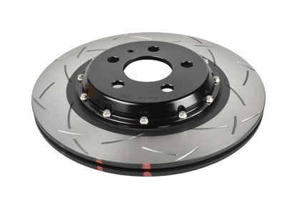 2019-2024 Tesla 3 Performance | DBA 5000 Series Fully Assembled 2-Piece T3 Slot Brake Rotor [Rear] | DBA53943BLKS