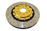 2005-2008 Subaru Impreza & More | DBA 5000 Series Fully Assembled 2-Piece X2 Cross-Drilled/Slotted Brake Rotor [Front] | DBA5654GLDXS-10